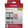 Canon PG-545 + 546 Renkli + Siyah 2li Set Kartuş + Kağıt hediyeli