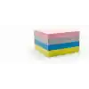 8x8 cm Renkli Not Kağıdı 250 Yaprak – Yapışkansız Kare Not Blokları Ofis Okul ve Günlük Kullanım İçin