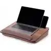 Vigo Wood-LS013 Minderli Laptop Sehpası (Ceviz)