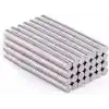 hdg 100 Adet Çap 6mm X Kalınlık 1mm Yuvarlak Süper Güçlü Neodyum Mıknatıs