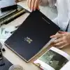 A4 Siyah Kraft Kapak Eskiz Defteri 60 Yaprak 140 gr. Perforajlı Sketch Book