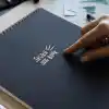 A4 Siyah Kraft Kapak Eskiz Defteri 60 Yaprak 140 gr. Perforajlı Sketch Book