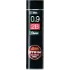 Pentel Mekanik Kurşun Kalem Ucu, 36 Adet, 0.9 mm, 2B