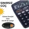 Dexinbst Masaüstü Hesap Makinesi - 12 Haneli Geniş LCD Ekran, Çift Güç Kaynaklı (Güneş Enerjisi + Pil), MU ve GT Fonksiyonlu Büyük Tuşlu Ticari Muhasebe ve Ofis Hesap Makinesi