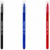 Pensan Büro 2270 Tükenmez Kalem, 1.0 mm Medium Uç, Mavi, Ofis, Okul ve Kırtasiye Kullanımı için Akıcı Yazım Kalemi (siyah 10 - mavi 10 - kırmızı 10)