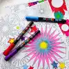 Uni Posca Markör Kalem 3M Set 0.9-1.3 mm Keçe Uçlu (12li Set)