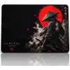 Baskılı Dijital Tasarımlı Oyuncu Mouse Pad, Kaymaz Taban, Dikişli Gaming Mouse Pad Samurai 50x40 Cm