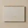 Fark Tanıtım | Paperto. 12 Aylık Spiralli Tarihsiz Haftalık Planlayıcı, A4 (21 × 29,7 cm), 52 Yaprak, 110 gr Ivory Kağıt, Haftalık Plan İngilizce