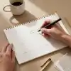 Fark Tanıtım | Paperto. 12 Aylık Spiralli Tarihsiz Haftalık Planlayıcı, A4 (21 × 29,7 cm), 52 Yaprak, 110 gr Ivory Kağıt, Haftalık Plan İngilizce