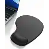 ErgoPad Bilek Destekli Ergonomik Kaymaz Taban Mouse Pad, Masa Pedi Siyah