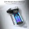Minesk G320 Turbo Jet Fan Hava Üfleyici - 【Turbo Modda 320 Gram Hava Üfleme Gücü】- Ultra Güçlü Hava Basıncı -Taşıma Torbalı ve Ekstra Nozullu - Çıkarılabilir Batarya Sistemi