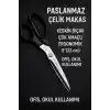 Taksun Paslanmaz Çelik Makas, GL120, Keskin Bıçak, Ofis, Okul Kullanımı, Çok Amaçlı, Dayanıklı Vidalı Yapı, Ergonomik, Hassas Kağıt, Karton, Kumaş Kesimi, Profesyonel Terzi Makası, 9