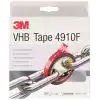 VHB 3M 4910F Montaj Yapışkan Bant Çift Taraflı - Neredeyse Görünmez Yapışkan Tabakalı Şeffaf Malzemelerin Yapıştırılmasını Sağlar - 19 mm x 3 m, Şeffaf, 1,0 mm (1li Paket)
