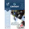 Canson Fineface Çok Amaçli Resim Bloklari 200Gr A4 20Yp Üstten Spiralli Resim Defteri