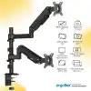 Ergoflex EF S16 Çift Kol 17-32 inch Uyumlu Amortisörlü 2-9 kg Monitör Standı 2026 Versiyon