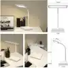 WellHise Dimmerli Led Ayarlanabilir Kablosuz Type-C Şarjlı Masa Lambası Çalışma Lambası