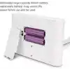 WellHise Dimmerli Led Ayarlanabilir Kablosuz Type-C Şarjlı Masa Lambası Çalışma Lambası