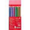 Faber-Castell Üçgen Kuru Boya Kalemi Metalik Renkler 12li
