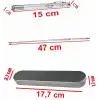 Metal Kutulu Kırmızı Lazerli, Led Işıklı Mıknatıslı Pointer Kalemi İşaretçi Uzayabilen Sunum Çubuğu Teleskopik Metal Tükenmez Kalem (PRS-1521G)