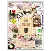 Vintage My DIY Sticker Book 24 * 17 cm 16 Sayfa Özel Tasarım Rengarenk Sticker Kitabı