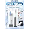 7si 1 Arada Elektronik Temizleyici Kiti, Fırçalı Klavye Temizleyici Kiti, Airpods Pro için 3ü 1 Arada Temizleme Kalemi, Kulaklık, Klavye, Dizüstü Bilgisayar, Telefon, PC Monitörü için