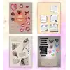 Vintage My DIY Sticker Book 24 * 17 cm 16 Sayfa Özel Tasarım Rengarenk Sticker Kitabı