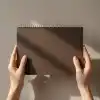 Fark Tanıtım | Paperto. Spiralli Tarihsiz Aylık Planlayıcı, A4 (21 × 29,7 cm), 24 Yaprak, 110 gr Ivory Kağıt, Aylık Plan İngilizce