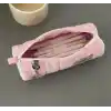 Fufu Narutomaki Y2K Rulo Pembe Kalemlik Pembe Kırtasiye Makyaj Düzenleyici Çanta Kalem Kutusu