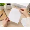 Orret Home 100 Adet Kendinden Yapışkanlı Beyaz Mektup Zarfı, Tutkallı Kapaklı Zarf, Davetiye Tebrik Kartı Para Evrak Posta Gönderim Ofis Okul Zarfı, Düğün Davetiyesi Not Kartı İçin, 16x11 cm