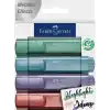 Faber-Castell Fosforlu Kalem 46 Yeni Metalik Renkler 4 Renk 2021