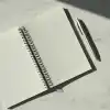 Fark Tanıtım Kareli Spiralli Not Defteri, A4 Boyut (21x29,7 cm), 120 Yaprak (240 Sayfa), 90gr. Ivory Kağıt, Ofis İçin İdeal (Siyah)