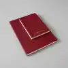 Fark Tanıtım Noktalı Not Defteri – 64 Yaprak, 90 gr Ivory Kağıt, Amerikan Ciltli Not Defteri, Ofis ve Günlük Kullanım İçin İdeal (Bordo, A5 (14,8cm x 21cm))
