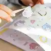 A5 18 Yaprak Bearly Cute Sticker Defteri - 610 Adet Sticker