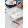 Matt Notebook 2027 Yılı Keten Haftalık Planlayıcı Kareli Cep Ajandası 9x18 cm