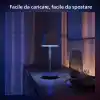 Philips Hue GO Belle Taşınabilir Masa Lambası - Siyah - 25.000 Saat Ampul Kullanım Ömrü