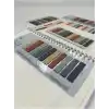 10 Renkli Cetvelli Gri ve Toprak Tonları İndeks Sticker/İndex/Post-it/Postit/Kitap Ayracı/Not Kağıdı