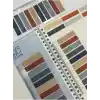 10 Renkli Cetvelli Gri ve Toprak Tonları İndeks Sticker/İndex/Post-it/Postit/Kitap Ayracı/Not Kağıdı