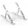 teknosepetim Macbook Laptop Bilgisayar Standı Notebook Özel Yükseltici Stand Tablet Tutucu Ayarlı Metal metal stand