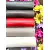 Varan Tekstil Yapışkanlı Siyah Suni Deri Kumaş 100 * 140 Cm