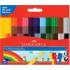 Faber-Castell Eğlenceli Jumbo Keçeli Kalem,12Li, 12 Renk