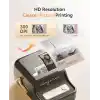 NIIMBOT B21 Pro Etiket Yapıcı, 300DPI HD Etiket Yazıcısı, Notlar, Fotoğraflar, Çalışma Grafikleri, Not Oluşturucu, 50x30mm Etiket, 230 Adet (Siyah)