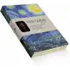 Retronote Van Gogh 4lü Defter Seti 1, Night Series, Çizgisiz, 64 Sayfa, 14x21 cm, Standart