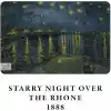 Retronote Van Gogh 4lü Defter Seti 1, Night Series, Çizgisiz, 64 Sayfa, 14x21 cm, Standart