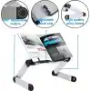 Hobimtek Metal Ayarlanabilir Kitap Okuma Standı Rahle Çok Amaçlı Laptop Tablet Standı, Hobimtek