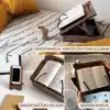 Vigo Wood - MKOS45 Minderli Kitap Okuma Standı