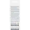 Faber-Castell Metalik Markör, 12li Set