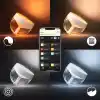 Philips Hue Beyaz ve Renkli Ambiance Iris masa lambası beyaz 520lm, kısılabilir, 16 milyon renk, derin karartma işlevi, uygulama üzerinden kontrol edilebilir, Amazon Alexa (Echo, Echo Dot) ile uyumlu