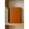 Fark Tanıtım Çizgisiz Not Defteri, Taba Termo Deri Kapaklı Defter, 128 Yaprak A5 Defter, Ofis ve Kırtasiye (14cm x 21 cm) (Taba Kapak)