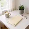 Fark Tanıtım Masaüstü Planlayıcı | Kopar-At Kareli Not Kağıdı Not Defteri | 150 Yaprak, 90 gr Ivory Kağıt | Uzun Form Planlayıcı – 226x118 mm (Plan)