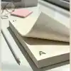Fark Tanıtım Masaüstü Planlayıcı | Kopar-At Kareli Not Kağıdı Not Defteri | 150 Yaprak, 90 gr Ivory Kağıt | Uzun Form Planlayıcı – 226x118 mm (Plan)